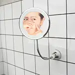 suction cup LED makeup mirror